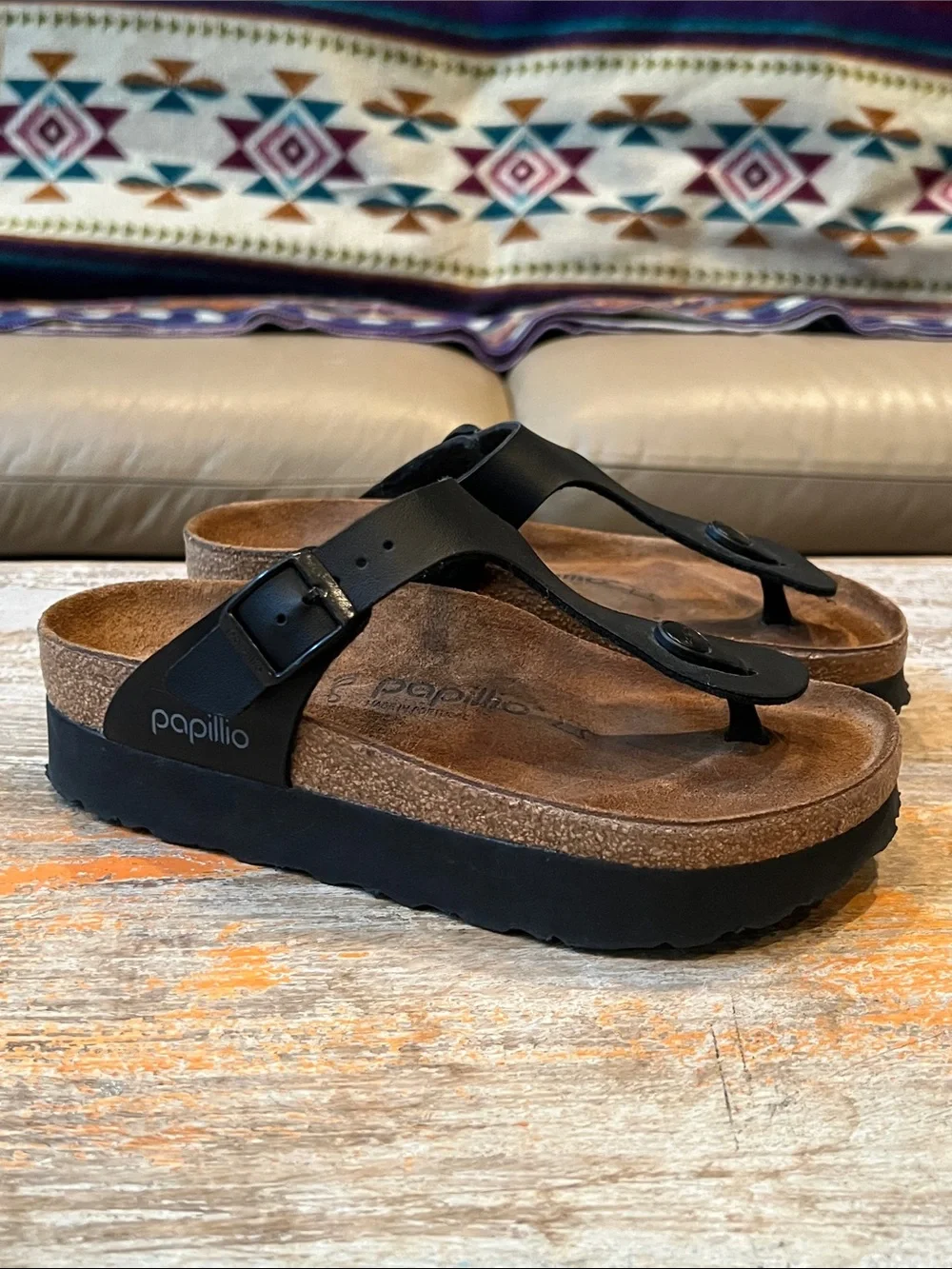 Birkenstock Papillio Gizeh Platform Sandals